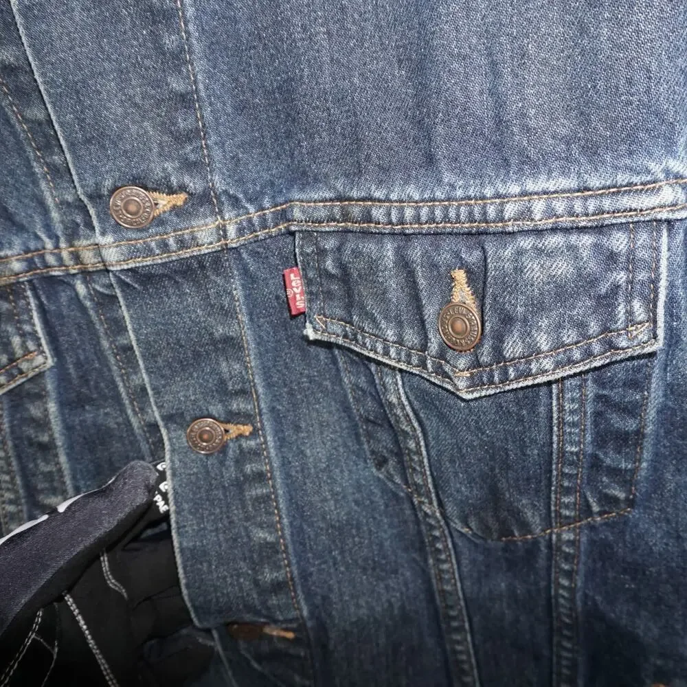 L - Vintage Y2K Levi's Jackets Coats description denim dark